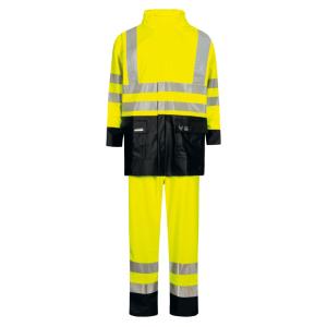 Regntøj, Størrelse M, Gul Og Navy, Lyngsøe Rainwear​