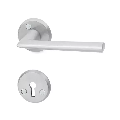 Door Handle 3-pack Miami Brushed Aluminium, Habo 18686
