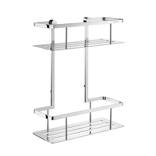 Brusekurv I 2 Niveau Sideline Poleret Krom Smedbo DK3012