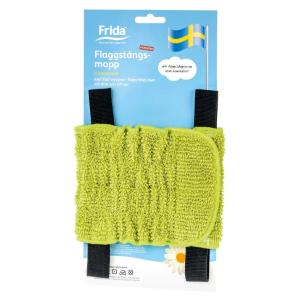 Flagstangsmoppe Mikrofiber, 6stk, Frida