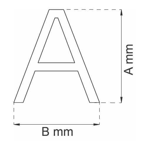 Bogstav Contemporary Small Sort, Habo