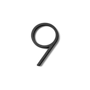 House Number 9 Contemporary Small 81x49mm, Black, Habo 18781