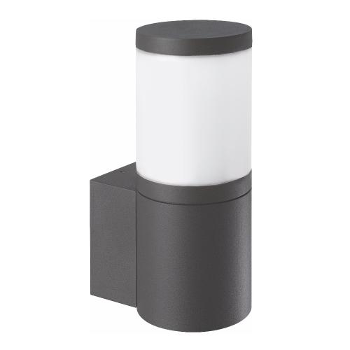 Vægarmatur Kil, 15W, Mørkegrå, IP54, Malmbergs 9977290