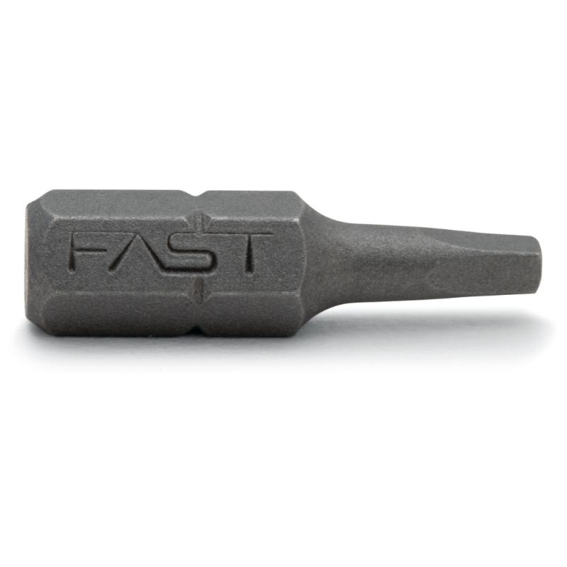 Bits 4 Kant R1 25mm 3stk, Fast 298225