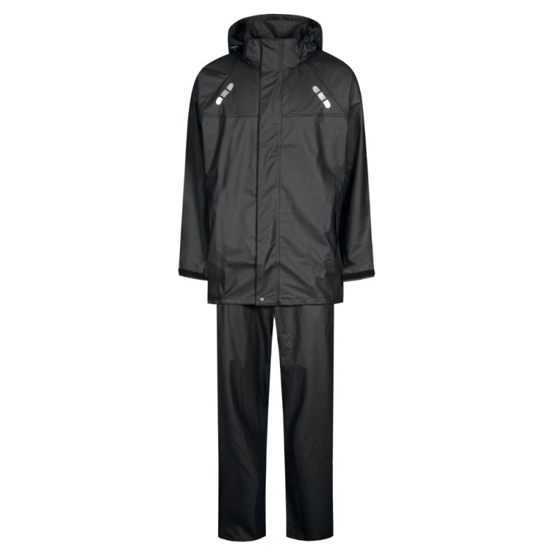 Regnset Storlek XXL Svart Lyngsøe Rainwear