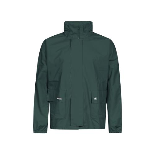 Regnjakke Størrelse M Grøn Lyngsøe Rainwear​