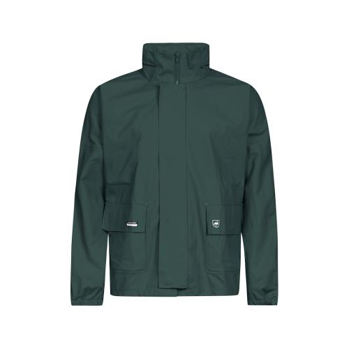 Regnjakke Størrelse L Grøn Lyngsøe Rainwear​