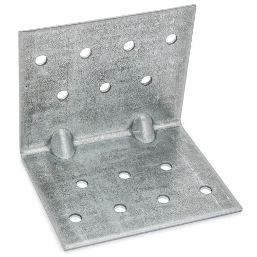 Vinkelbeslag ABS, CC, 65x65x2x80mm, Varmförzinkad, 45st, Fast 833460
