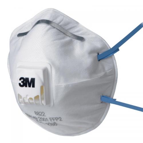 Andningsskydd 3M 8822 FFP2 10 pack