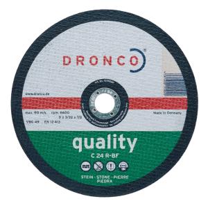 Cutting Disc Quality Stone, 115mm, 25pcs, Dronco