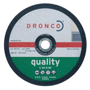 Cutting Disc Quality Stone, 180mm, 25pcs, Dronco