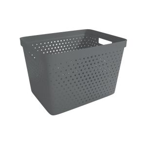 Storage Basket Star Basket 19L, Grey, 10pcs, Nordiska Plast​