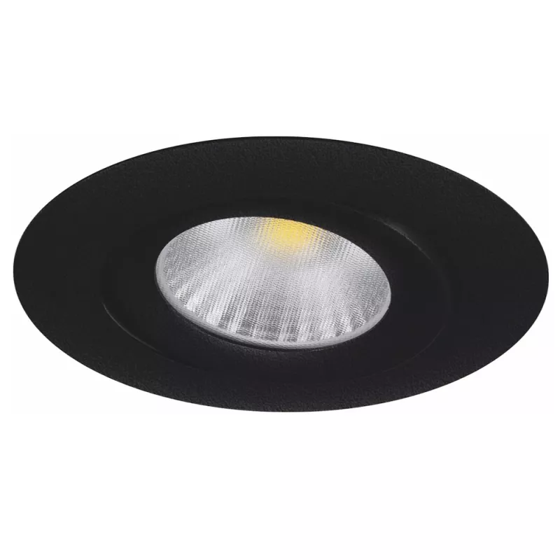 LED Downlight MD-360 AC-Chip 6W 230V IP44 Svart Malmbergs 9974593