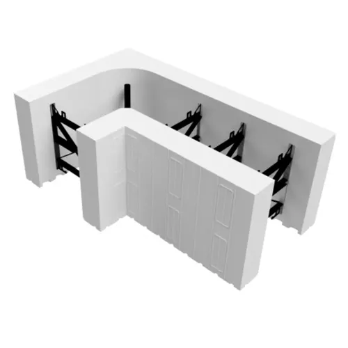 Avslutningsblock Thermomur 350HD Vänster Hörn Jackon