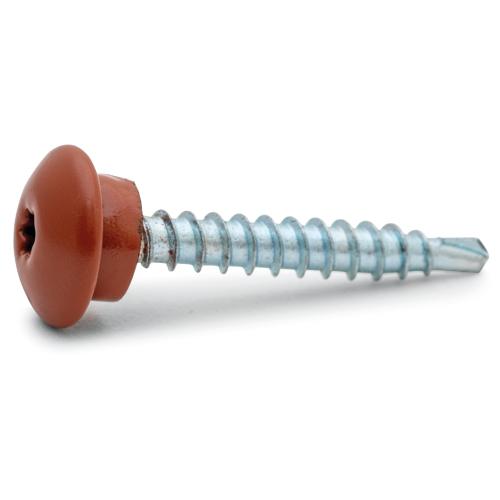 Farmar Skrue Lav klump kranium 4,8X35MM T-Rød 150stk, Fast 284989