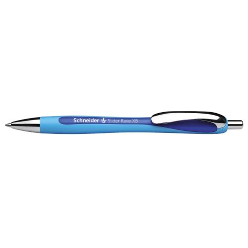 Ballpoint Pen Slider Rave XB, Blue, 5pcs, Schneider