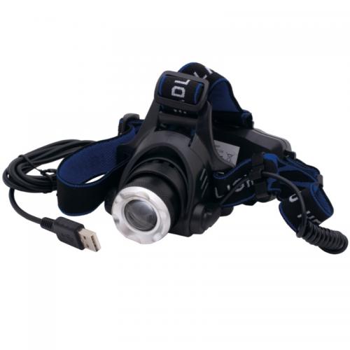 Viking Pannlampa m Zoom 800 lm Laddbar - 612788