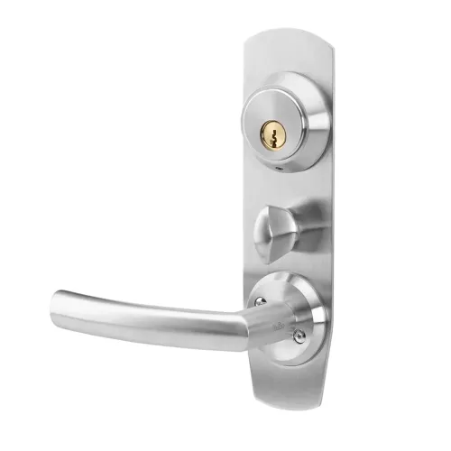 Fordørssæt Secure Excl Låsh Rostf, Habo 17949