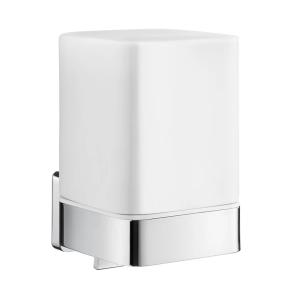 Soap Dispenser With Holder Ice Polished Chrome Smedbo OK461P