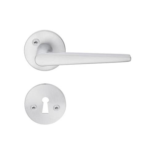 Indvendigt Dørhåndtag Spar 110mm Børstet Krom Beslagboden B266KMNS