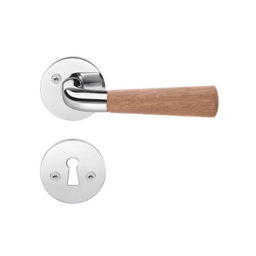 Indvendigt Dørhåndtag Design 125mm Poleret Krom Beslagboden B875EKN