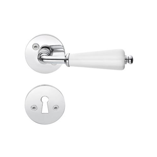 Inderdørshåndtag Design 115mm Polerad Krom Beslagsboden B879XKN