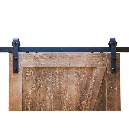 Skjutdörrsats Retrö Inkl. 2,4 M Skena