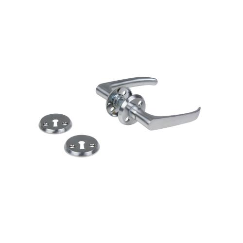 Trycke Dørhåndtag, A1871P, Mat Krom, 5stk, Bårebo 744234