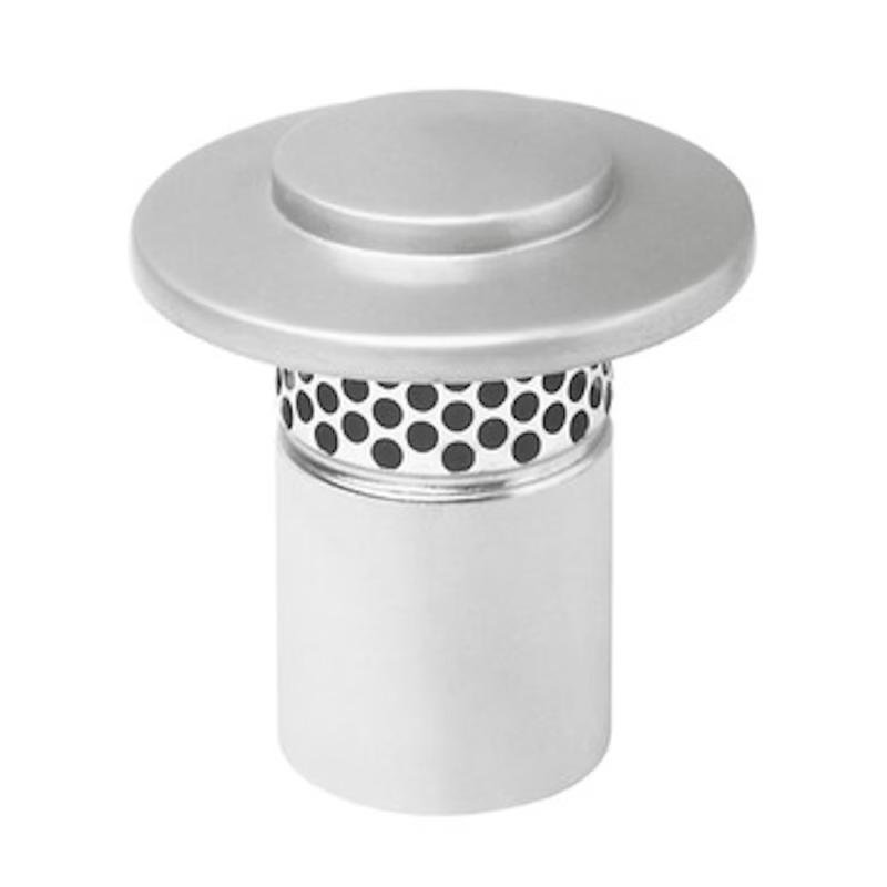 Ventilationshætte Tak Hu Galvaniseret 125mm Lindab 232653