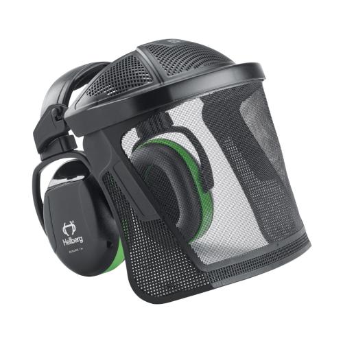 Øreværn Secure, 1H Nylon Mesh Pandebånd, Hellberg