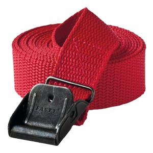 Tension Strap, 25mm, 2.5m, Red, 10pcs, Fasty