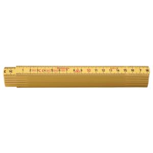 Meter Stick G59-2-12, 2m, Yellow, 10pcs, Hultafors