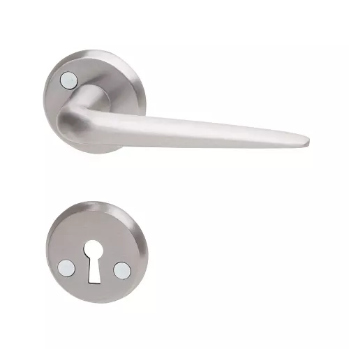 Dørgreb Porto Børstet Aluminium, Habo 19251