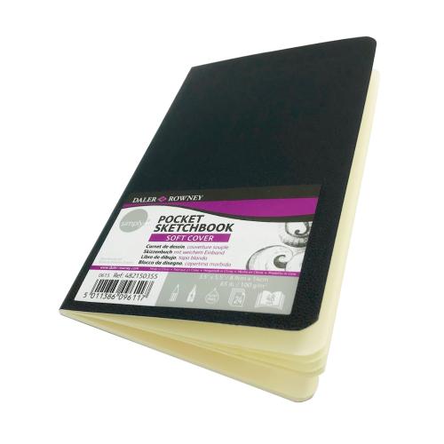 Anteckningsbok A6 Daler-Rowney, 15st, Lyra