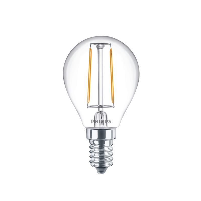 LED Lampe Klassisk ​Globe Ikke Dæmpbar EyeComfort 25W E14 Varm Hvid 4stk Philips