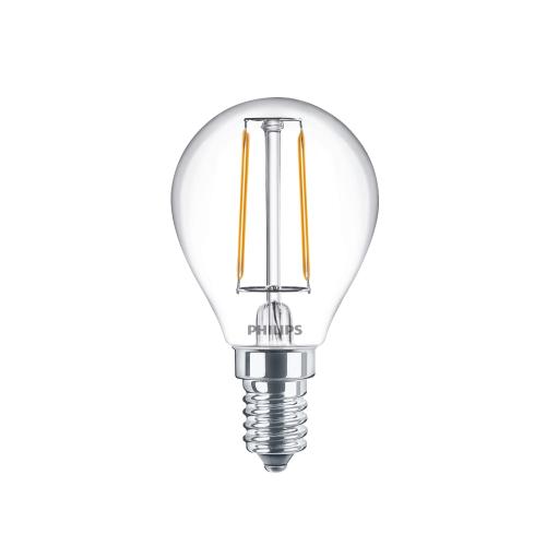 LED Lampe Klassisk ​Globe Ikke Dæmpbar EyeComfort 25W E14 Varm Hvid 4stk Philips