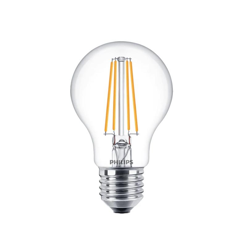 LED Lampe Klassisk ​Globe Ikke Dæmpbar EyeComfort 60W E27 Varm Hvid 4stk Philips