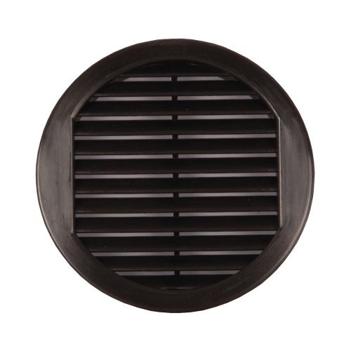 Udluftningsgitter Skab 80mm, Sort, 2stk, Fresh