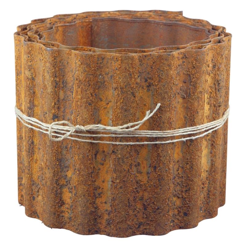 Rabatt- Och Gräskantlist, Rulle Rost, 5mx16cm, 6st, Vastbo