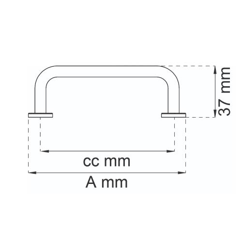 Køkkengreb Lilly, 2stk, Habo
