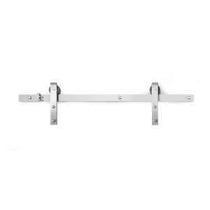 Sliding Door Fitting Retro Front Mounted, Stainless Habo19270