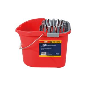 Bucket, 15L, With Wrench, Red, 12pcs, Maria