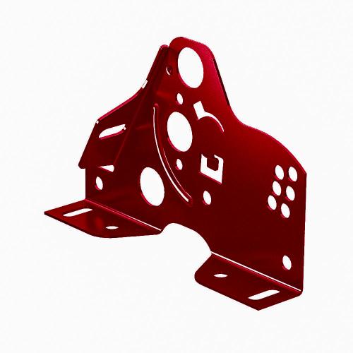 Unik Bracket for Bridge - BS18 Dark Red, Lindab 5629