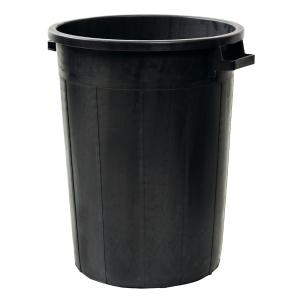 Barrel, 100L, Black, Nordiska Plast