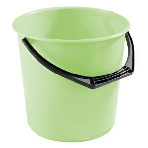 Bucket, 10L, Graduated, Green, 10pcs, Nordiska Plast