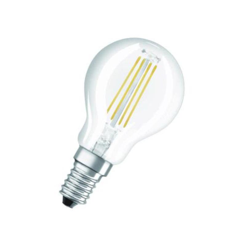 LED-Lampe, Klar, LED Retrofit Classic P, 4W, E14, 6stk, Osram