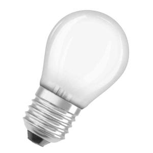 LED Lamp, Globe, Matte Frosted Glass, LED Retrofit Classic P, 4W, E27, Osram