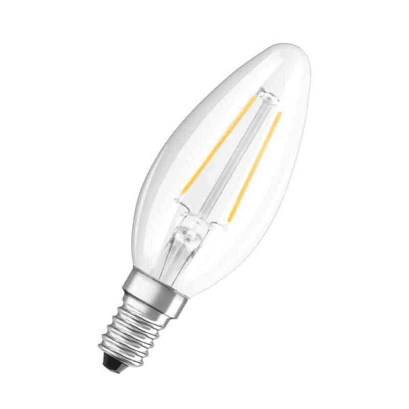 LED Lampe E14 Crown Led Retrofit Classic B 1,5W 136lm 2700K Osram