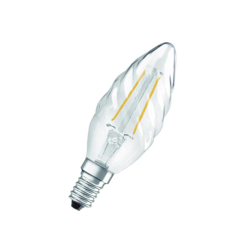 LED-Lampe, Krone, Snoet, LED Retrofit Classic BW, 2,5W, 250lm, 2700K, 6stk, Osram