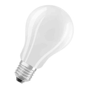 LED Lamp, Normal, Matte Frosted Glass, LED Retrofit Classic A, 16W, 2500lm, Osram